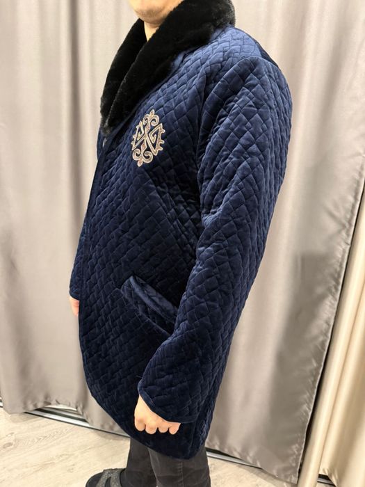 Шапан теплый с мехаом