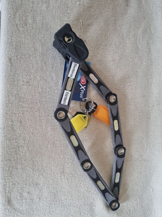 Antifurt bicicleta (lacat) Abus X Plus Bordo. Impecabil.