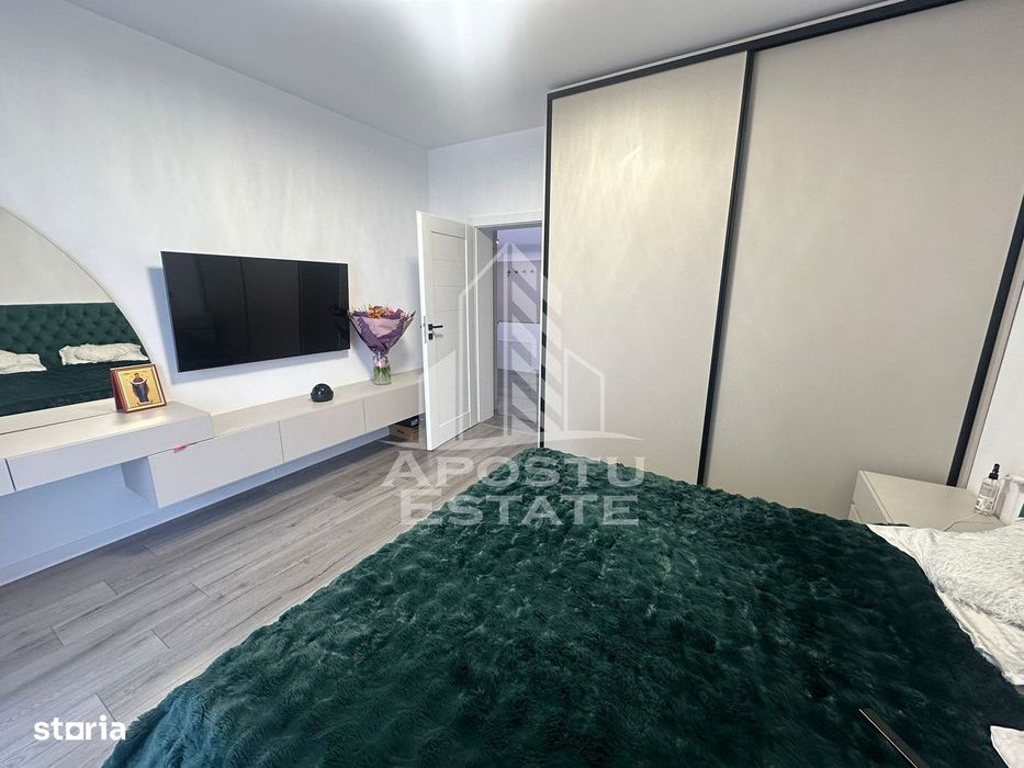 Apartament cu 3 camere, gradina proprie de 30 mp, zona Braytim - Giroc