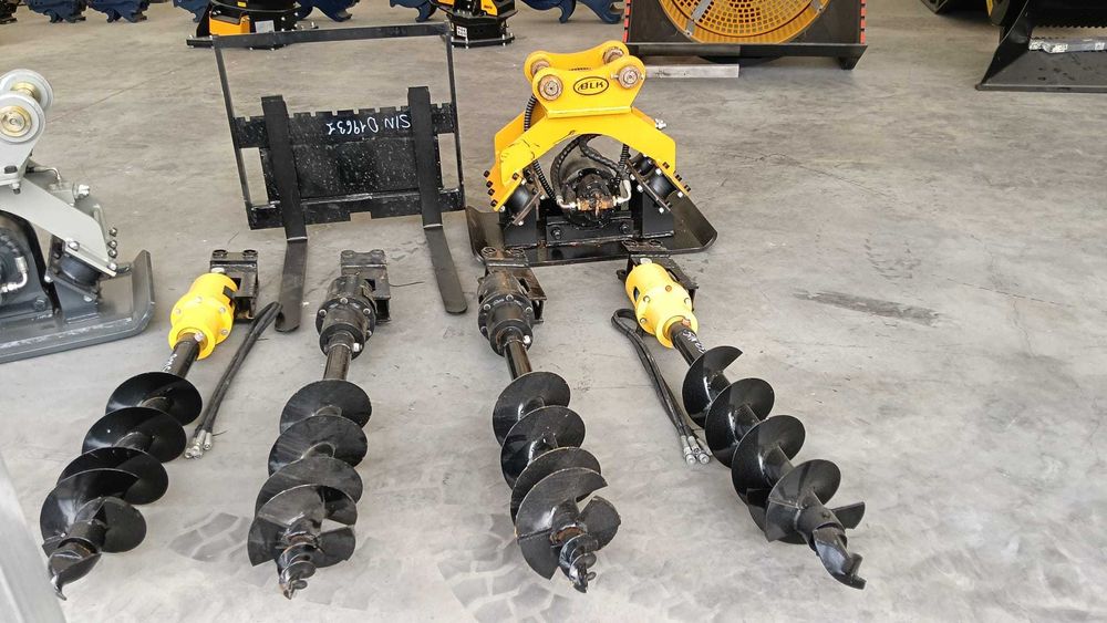 Burghiu hidraulic pentru miniexcavator