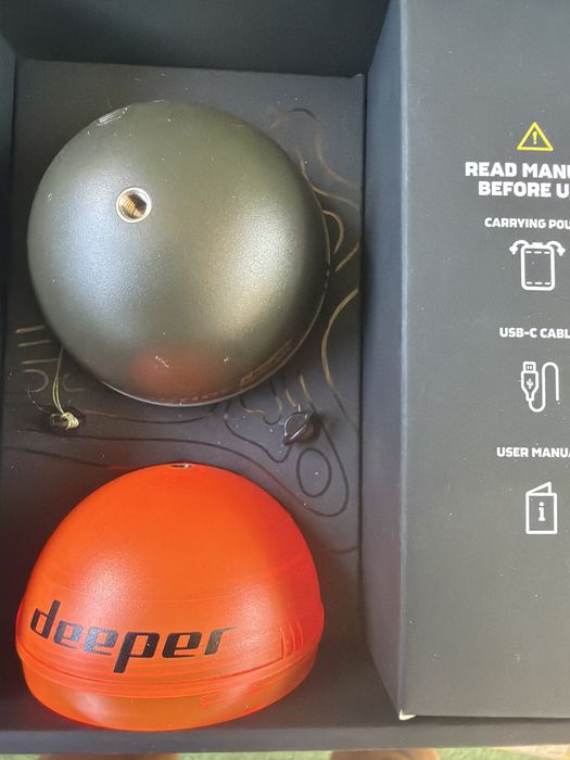 Se vinde sonar deeper chirp+3 cu o iesire la apa.miam cumparat barcuta pret 1500 lei