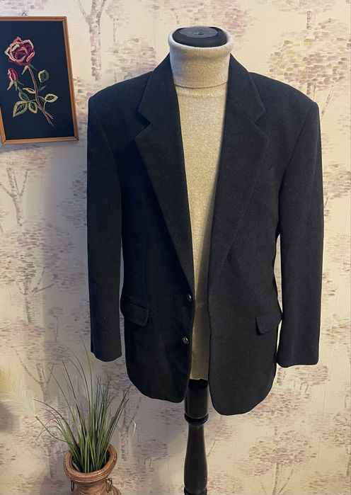 Sacou barbati elegant/gros/iarna lana+casmir marimea L