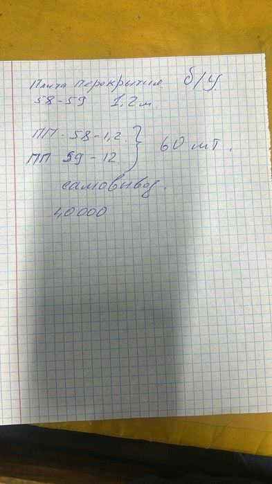 Продам Плиты перекрытия