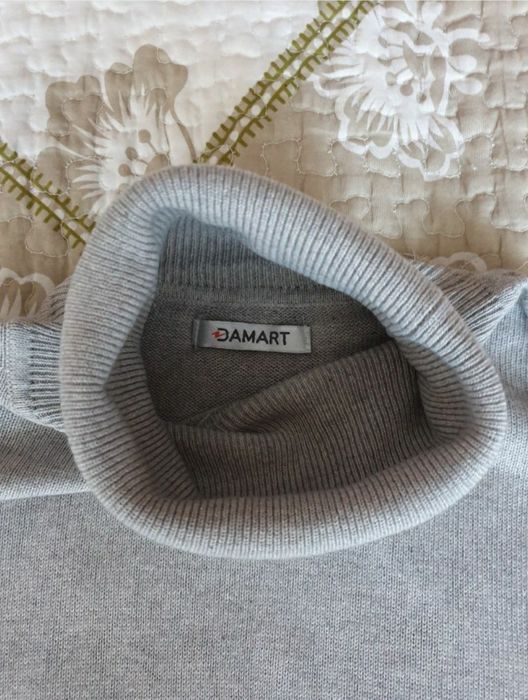 Pulover maleta matase naturala casmir