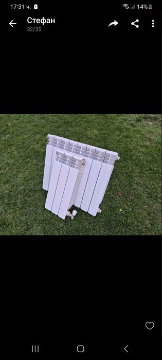 Алуминиеви радиатори 500 мм.