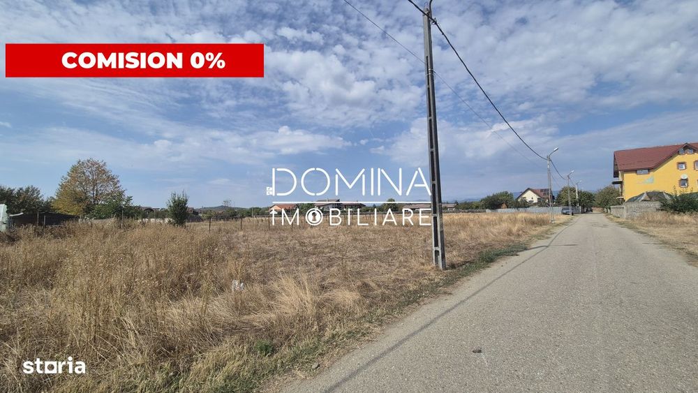 Vanzare teren extravilan 1.100 mp, strada Fagaras, Targu Jiu