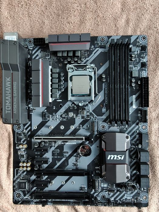 Комплект i7-6700K + MSI Z270 Tomahawk + Кулер