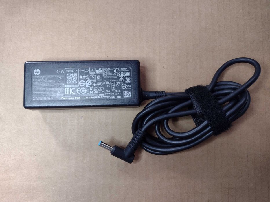 Incarcator laptop original HP 45W mufa albastra 19.5V 2.31A