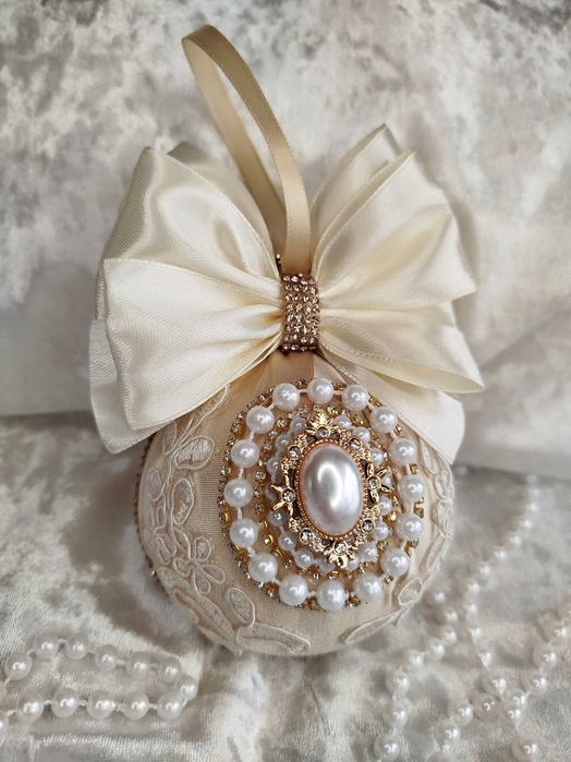 Ёлочные украшения ручной работы