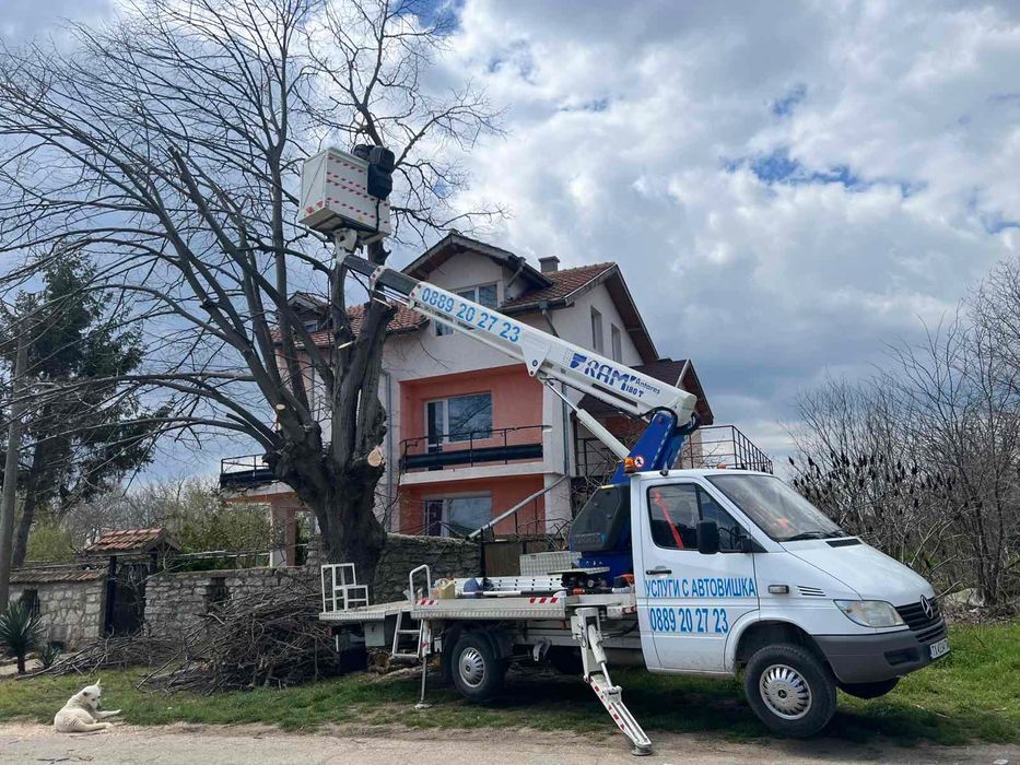 Услуги с дробилка и самосвал.