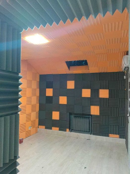 Шумоизоляция и шумоподавление. Акустический поролон для студий.