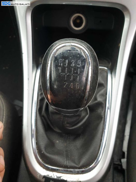 Nuca cu Manson Piele Maneta Schimbator Viteze Cutie Manuala 5 Trepte Opel Astra J 2009 - 2016 [C7336]