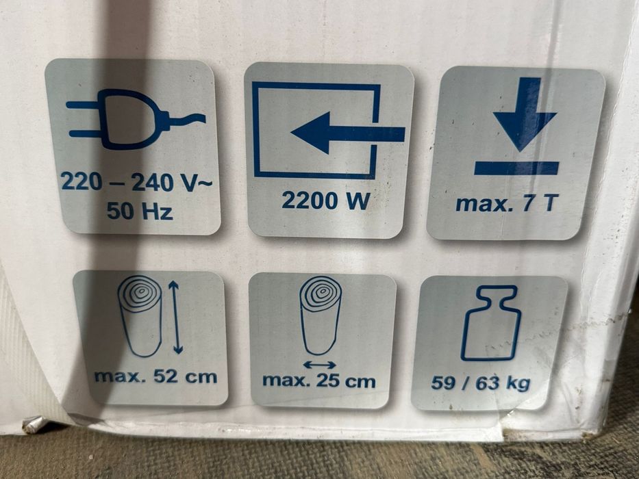 Despicator lemne 7t orizontal monofazic