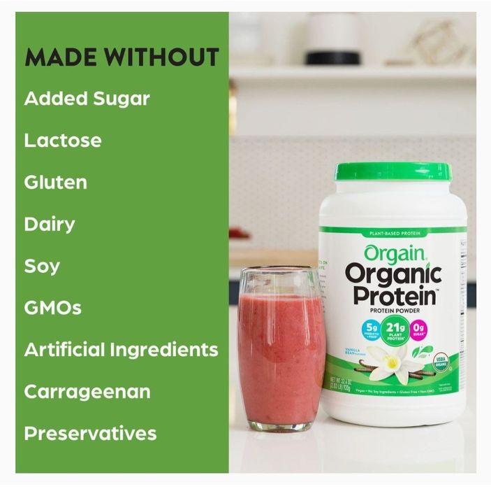 Органик протеин Orgain Organic Protein USA