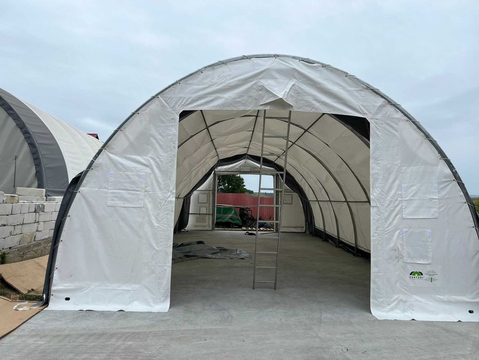 Cort industrial pentru depozitare, structură rezistentă