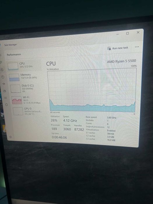 Gaming PC AMD Ryzen 5500
