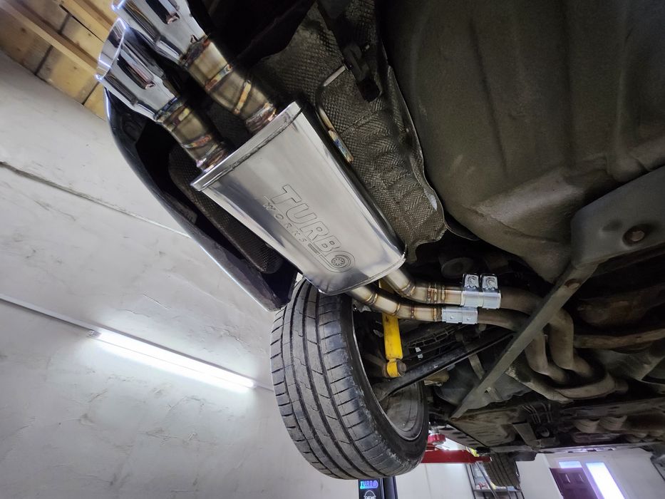 Finala inox BMW e46 6 cyl