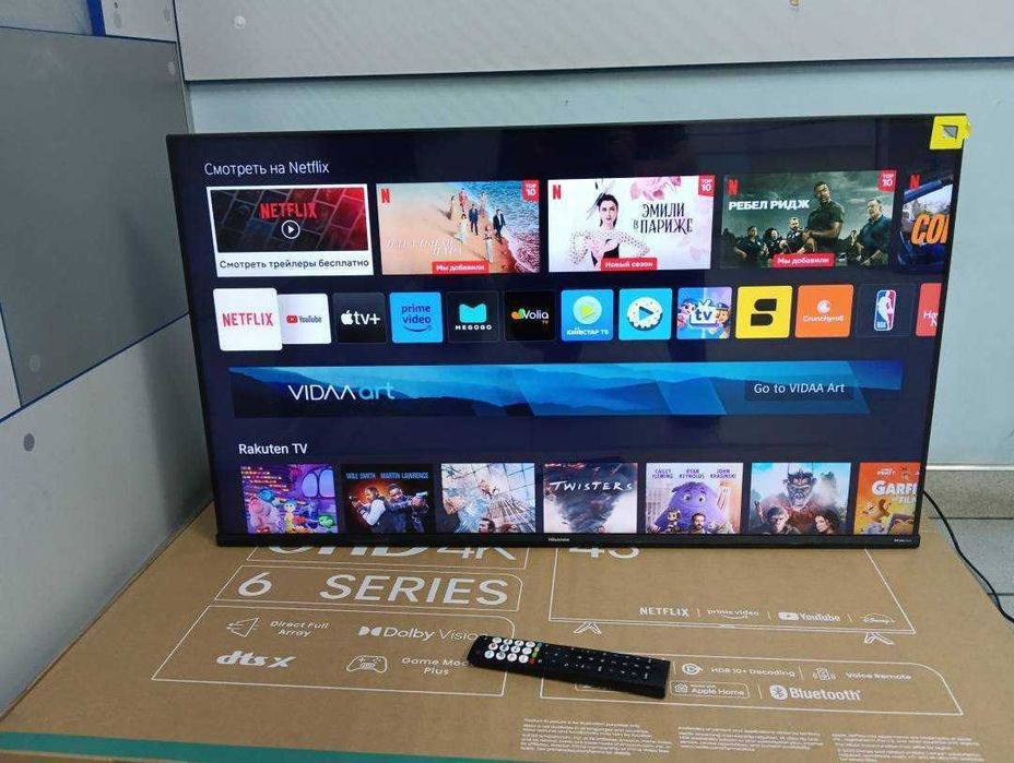 Телевизор Hisense (50) A6Q Smart 4K Модернизированного типа Доставка