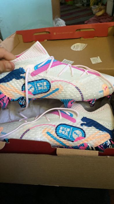 Puma Future 7 Ultimate Volume Up FG/AG - White - Уникат