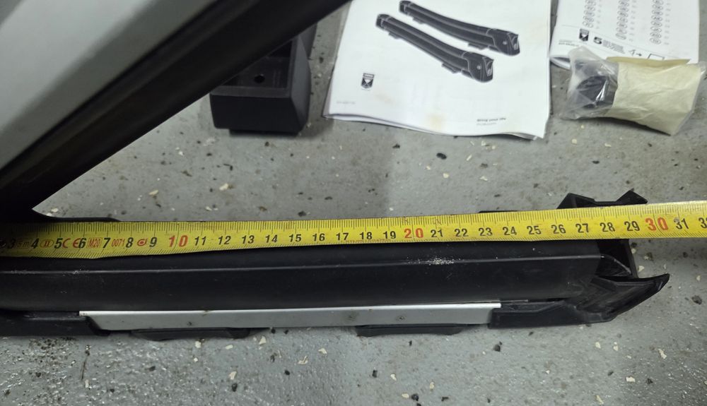 Set suporti schiuri / placa Thule/ ski SnowPack S 7322