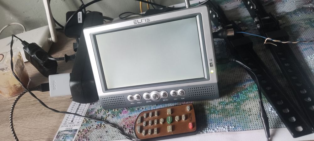 Преносим телевизор. Работи