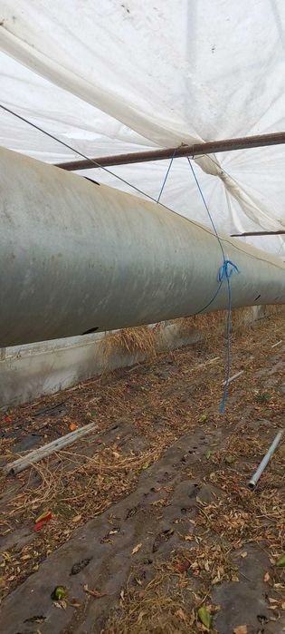 Tubulatura aer cald pentru centrală.