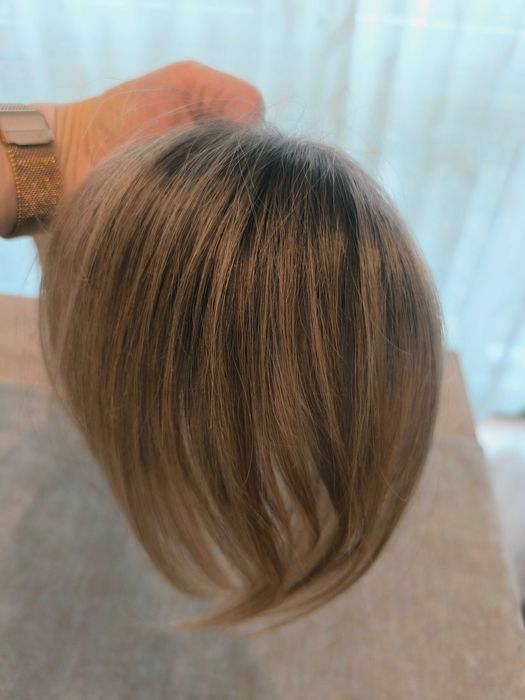 Тупе естествен косъм