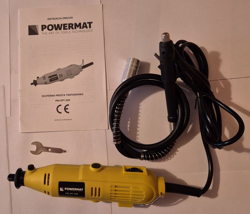 Mini freză/Polizor drept/ax Powermat PM-SPT-350W