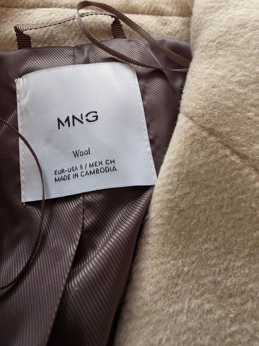 Mango палто wool collection