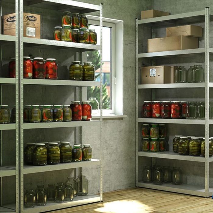 Металлические стеллажи для вашего дома, Стеллажи для банок, Складские