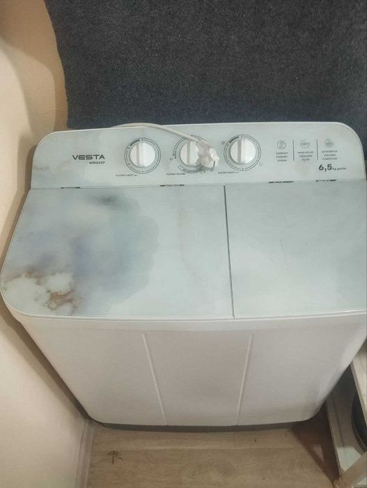 VESTA стиральная машина полавтомат Kirmoshna