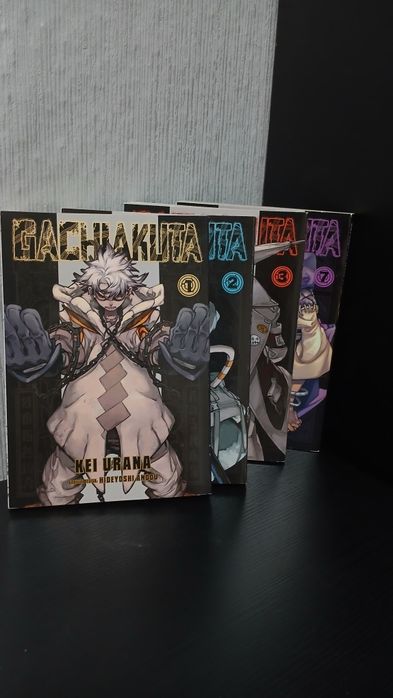 Manga "Gachiakuta" volumes 1, 2, 3, 7