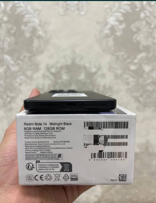 Redmi note 14 6/128