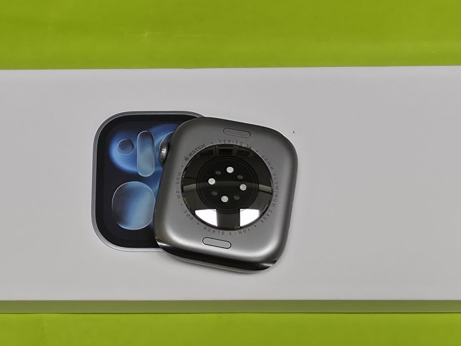 КАТО НОВ 46mm Apple watch 11 Yettel Гаранция 2028 Gray Black