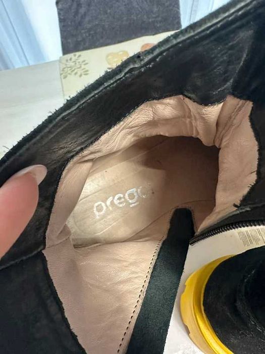 Ghete din piele intoarsa