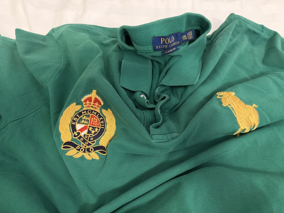 Vand tricouri barbati Lauren, Polo, mar XXL, stare foarte buna Bacau