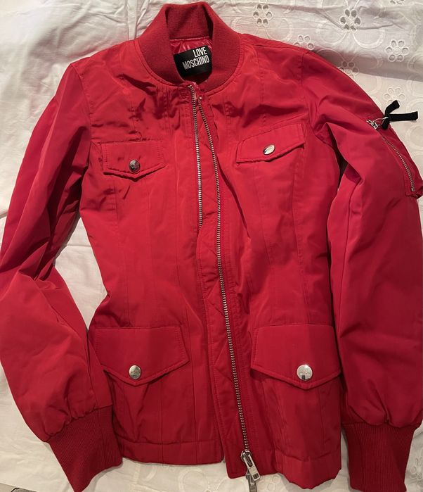 Love Moschino geaca dama nr 38/ CK geaca grena