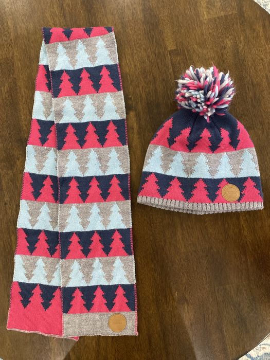 Комплект зимний шапка и шарф