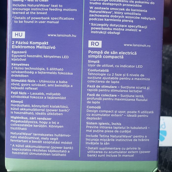 Pompa  muls de sănătate electrică