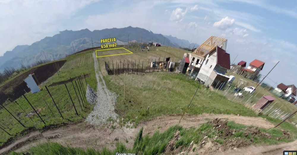 Teren intravilan 650 mp Oarda de Sus | DUBLU FRONT | 2 accese | Panorama | PUZ - 6 km de Alba Iulia