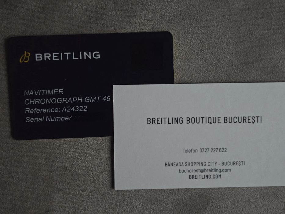 Breitling Navitimer Chronograph GMT 46