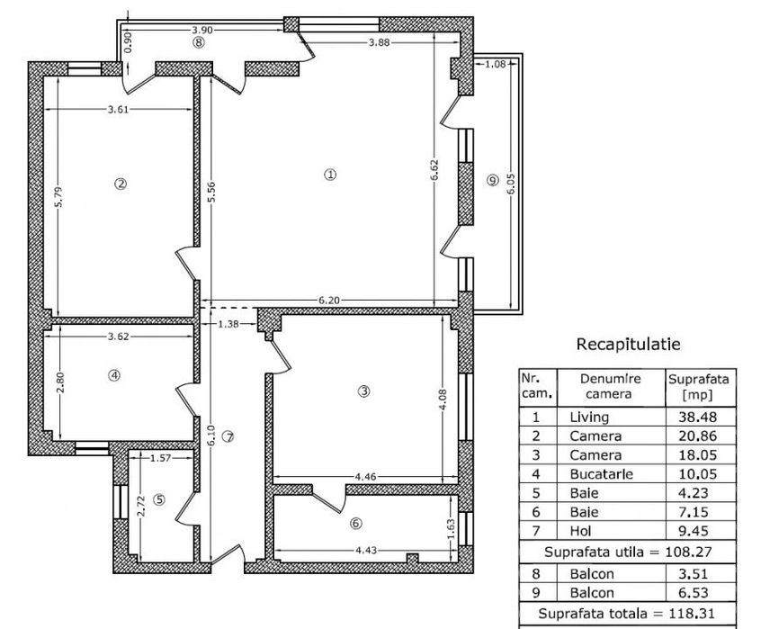 Apartament 3 Camere Premium | Baneasa | Etaj 1 | 118 mp Utili