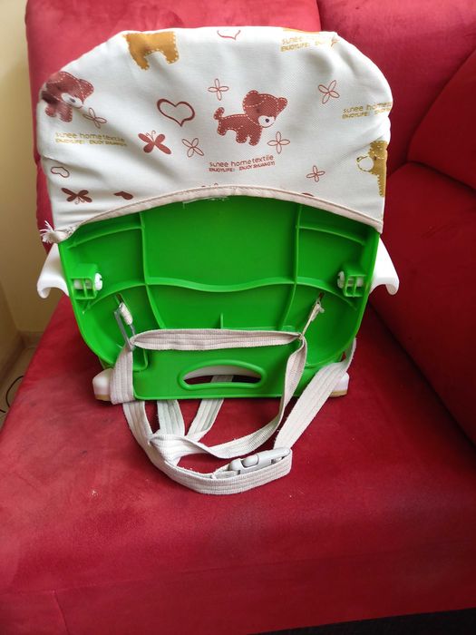 Здраво, практично, удобно детско столче за хранене/за маса с повдигане