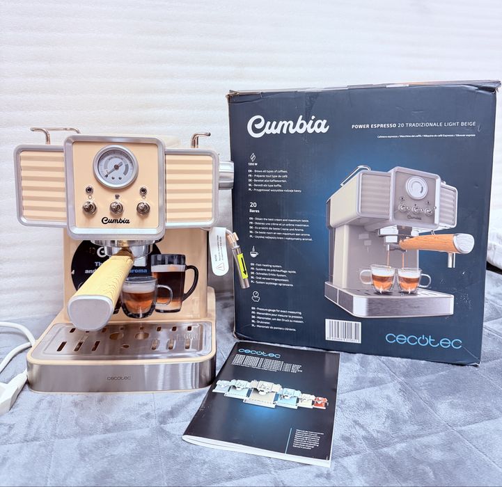 Еспресо Cecotec Cumbria Power Espresso 20 Espresso Machine Yellow