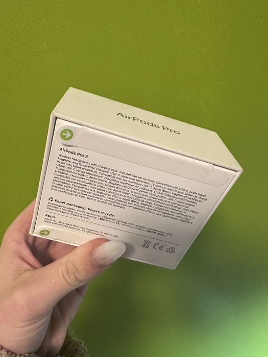 Căști wireless Apple AirPods Pro 3 2025–sunet excelent,noi,sigilate