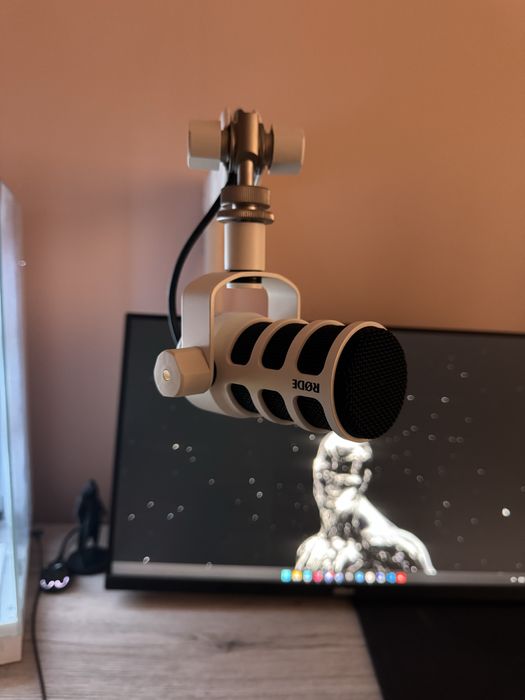 USB Microfone RODE Podmice usb white