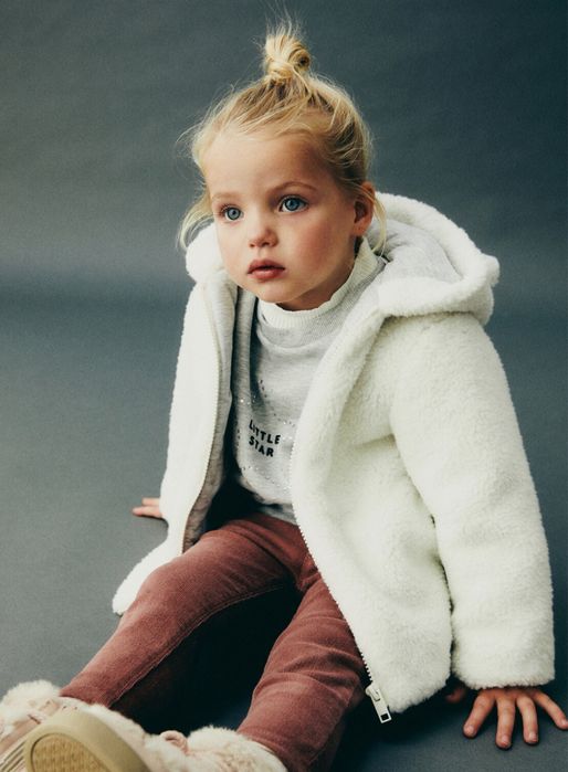 Детско яке Mango с етикет