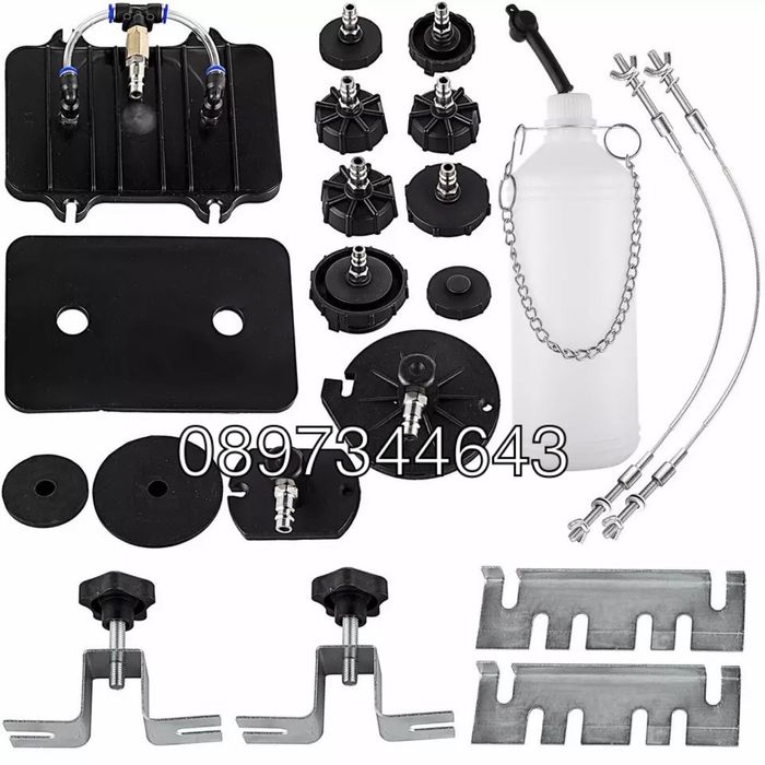 Комплект за смяна на спирачна течност + капачки Hawek