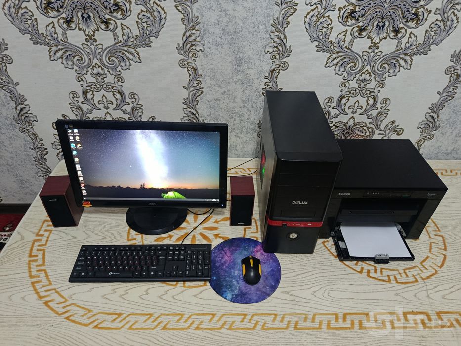 Damashniy kompyuter va printer Canon 3/1 arzon sotiladi