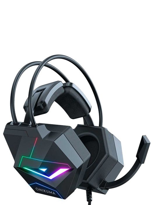 Игровая гарнитура ONIKUMA X20 проводная 7,1 футуристический дизайн